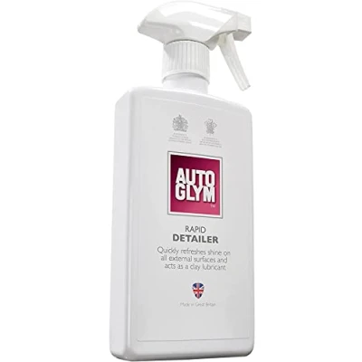 Image de Autoglym Rapid Detailer, Produit Nettoyant et Lustrant pour Voiture, Ravive l&#039;Eclat de Toutes les Surfaces Extérieures entre Lavages, Agit Comme un Lubrifiant Clay Bar Spray Bouteille 500ml