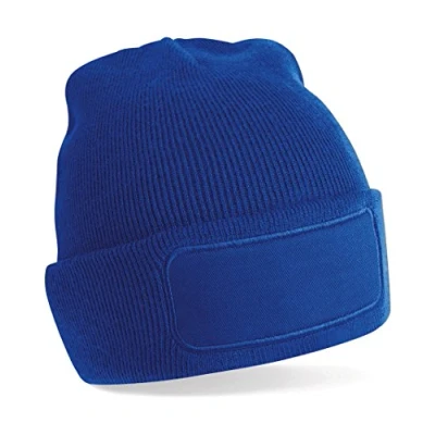 Image de Beechfield B445 Printer&#039;s Bonnet Mixte, Bleu, Taille Unique