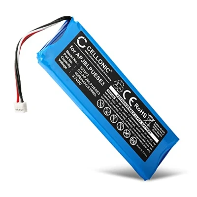Image de CELLONIC® Batterie Remplacement P5542100 P,2017DJ1714,APJBLPUESE3 6000mAh pour JBL Pulse 3 Accu Enceinte Haut Parleur Musique Portable
