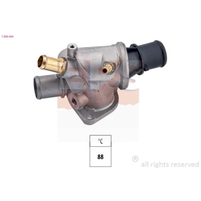 Image de EPS 1.880.469 Thermostat d&#039;eau 88 Made in Italy OE Equivalent avec joint d&#039;étanchéite, raccord fileté pour le capteur de température