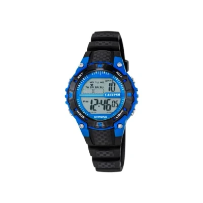 Image de Calypso Unisexe Montre écran LCD Cadran Affichage numérique et Sangle en Plastique Noir k5684/5/5