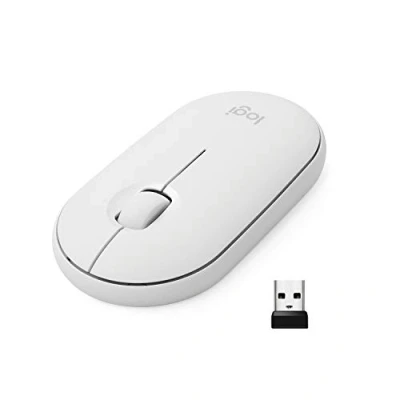 Image de Logitech Souris sans fil Pebble M350 Blanc Neuf