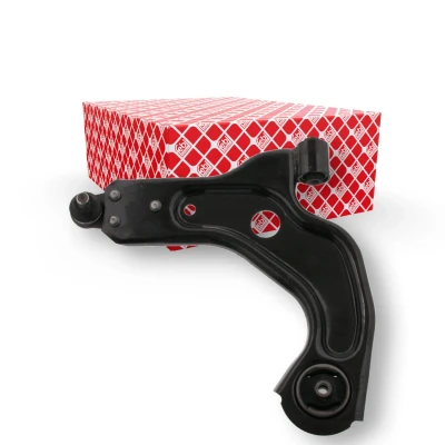 Image de FEBI BILSTEIN 14248 Bras de suspension avec roulement Essieu avant gauche, inférieur barre oscillant transversal Tôle d&#039;acier FORD: Fiesta Mk4