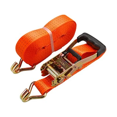 Image de EXTOL PREMIUM Sangle d&#039;arrimage avec cliquet et Crochet, 6 m x 50 mm, Max. 4000 kg