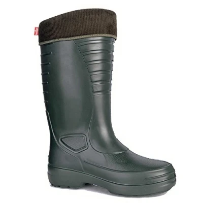 Image de LEMIGO Bottes en caoutchouc EVA légères doublées Grenlander, vert, 48 EU