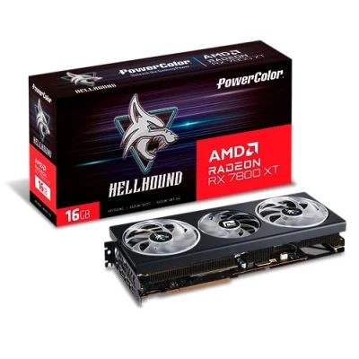 Image de Powercolor RX 7800XT Hellhound 16 Go DDR6