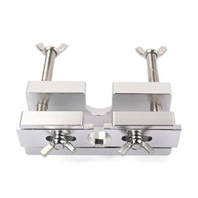 Image de Alnicov Extracteur d&#039;embout buccal en aluminium argenté de rechange pour instruments à vent laiton