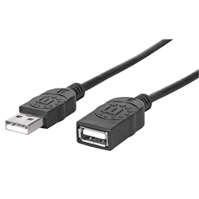 Image de Manhattan 308519 câble USB 1 m 2.0 A Noir