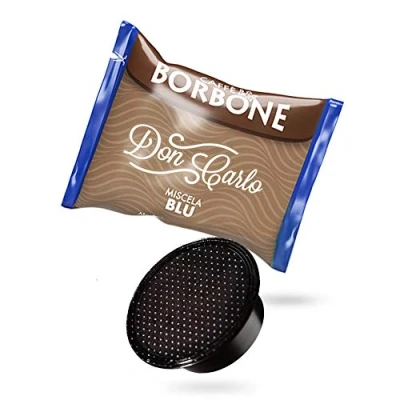 Image de I0386 400 Capsules Don Carlo Caffe&#039; Borbone Mélange bleu compatibles A MODO MIO