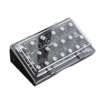Image de Decksaver Coque pour Moog Minitaur Couvercle de protection en polycarbonate super durable couleur transparente fumée, fabriquée au Royaume Uni Le choix des producteurs une