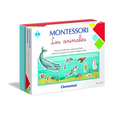 Image de Clementoni Montessori: Los Números Jeu éducatif, 55295, Multicolore, Medium