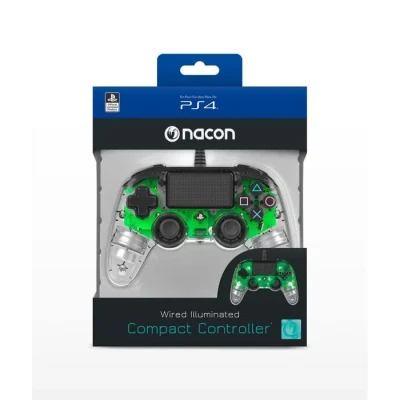 Image de NACON Manette filaire compacte lumineuse pour Playstation 4 Neuf