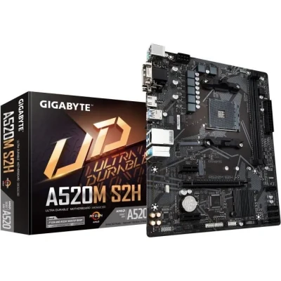 Image de GIGABYTE A520M S2H mATX Motherboard for AMD AM4 CPUs