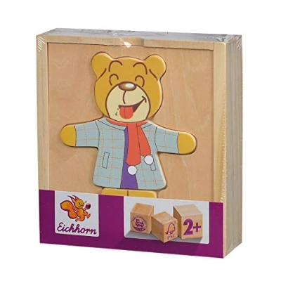 Image de Simba Ours 100005401 Bear Puzzle Ours, 100005401, Multicolore