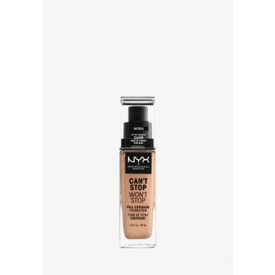 Image de Nyx Professional Makeup CAN&#039;T STOP WON&#039;T Foundation Fond de teint, Femme, Taille: 30 ml, 7 natural