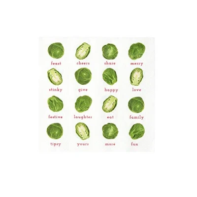 Image de Talking Tables Serviette de Table, BC SPROUT NAPKINV2, Noël, 33 x cm
