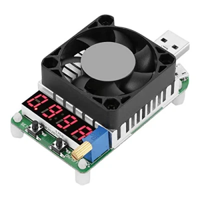 Image de Testeur Électronique de,Akozon LD35 USB Contrôle de La Température Décharge Réglable Test Batterie Numérique à Affichage