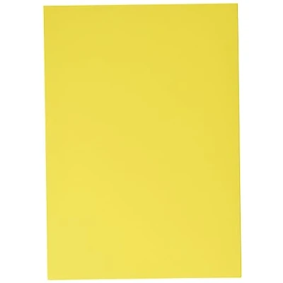 Image de kangaro Lot de 50 feuilles papier à lettre jaune DIN A4 160 g/m² FSC Mix K 0039 025 29,7 x 21 1