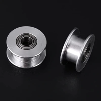 Image de 5pcs Poulie Dentée de Distribution à Courroie 6 Tailles Différentes 2GT Large, 6T/10mm 16T/20T Accessoire pour Imprimante 3D Alésée 3mm / 5mm (W6mm, 20T, Bore 5, Toothless)