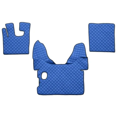 Image de F CORE FL01 BLUE Ensemble de tapis sol Similicuir avant 3 Bleu