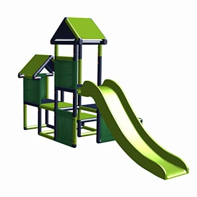 Image de move and stic Mas Gesa Tour d&#039;escalade avec toboggan pour jeune enfant tunnel ramper