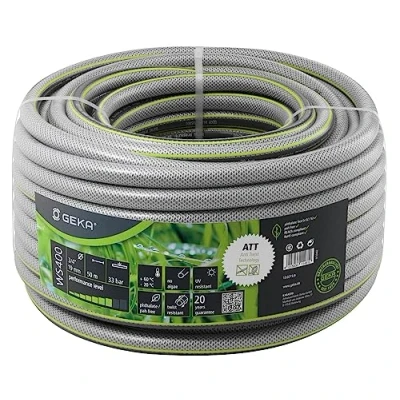 Image de Geka Plus WS400 Tuyau d&#039;arrosage 5 Couches avec de qualité supérieure résistant à la Pression et indéformable Vert 50 m