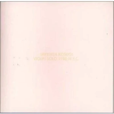 Image de CD TAKEHISA KOSUGI Violon Solo 1980 N.Y.C. PCD5765 P Vine Records 1998 Japon Pop/Rock Japonais Occasion