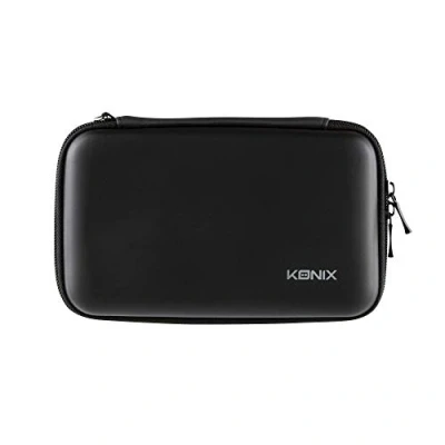 Image de Konix Mythics Housse de protection et transport thermoformée Carry Case pour Nintendo Switch, Switch Lite OLED Rangement 18 jeux Noir