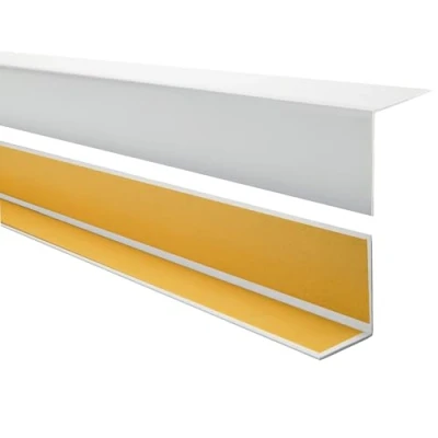 Image de Quest Profilé d&#039;angle en PVC autocollant Protection des bords 35 x 18 mm 200 cm Gris