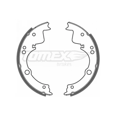 Image de TOMEX brakes TX 21 40 Mâchoires De Frein Essieu arrière 254 89 IVECO: DAILY 2 Kasten/Kombi, Pritsche/Fahrgestell, 1