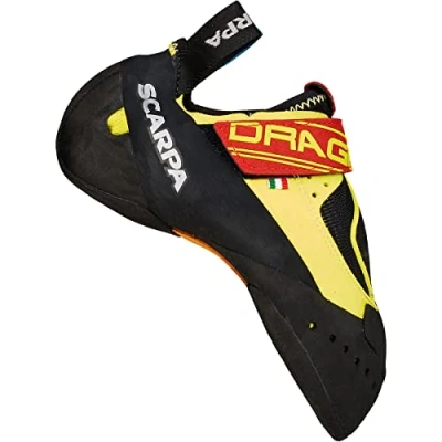 Image de Scarpa Homme Drago Chaussons d&#039;escalade, Jaune, 43 EU