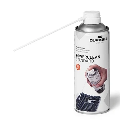Image de Durable 579619 Powerclean Standard Gaz Sec Dépoussiérant Sans Cfc Inflammable en Aérosol de 400 Ml