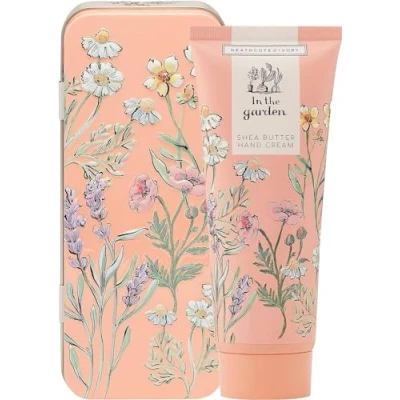 Image de Heathcote &amp; Ivory In The Garden Crème mains au beurre de karité dans une boîte 100 ml hydratante pour les décorative belles