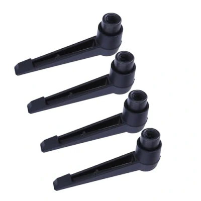 Image de Poignée Réglable à Filetage Femelle, 4PCS Boutons de Machine en Métal Fixation M4/5/6/8/10/12 Poignées Réglables (Filetage intérieur M8