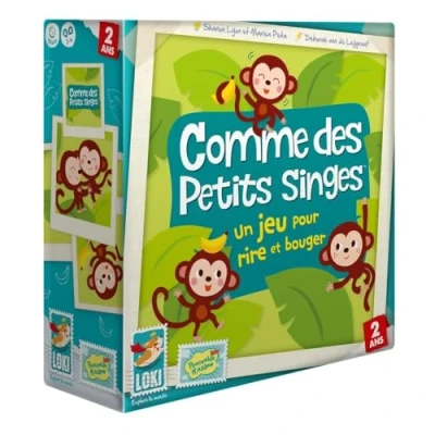 Image de Jeu de société Comme des Petits Singes IELLO Ambiance Dès 2 ans