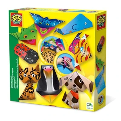 Image de Ses 14807 Kit de Loisir Créatif Animaux en Papier à Plier