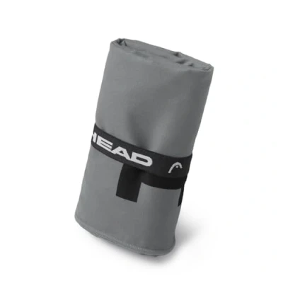Image de HEAD Active Serviette de Bain Polyvalente avec Elastique, Microfibre Extra Absorbante Légère à Séchage Rapide Idéal comme Sport, Serviettes peu Encombrantes pour Voyage