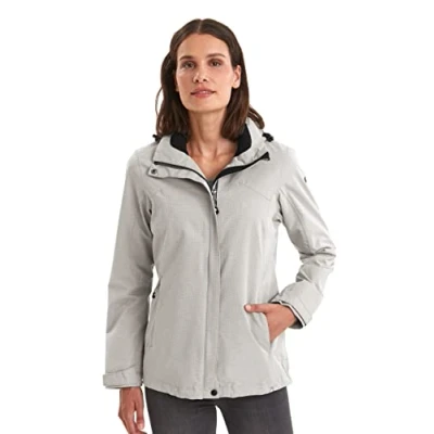 Image de Killtec womens Veste fonctionnelle avec capuche zippée Inkele, beige clair, 42, 24073 000