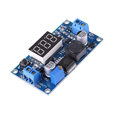 Image de XL6009 4A 4.5 32V à 5 35V DC Adaptateur Booster Module d&#039;Alimentation d&#039;Energie Réglable avec Affichage Numérique LED Step up