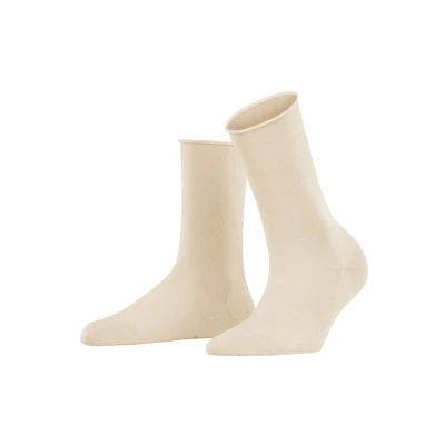 Image de Falke Active Breeze UNI ROLLBÜNDCHEN Chaussettes, Femme, Taille: 35 38, Creme