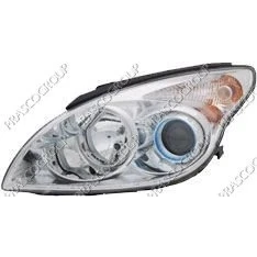 Image de PRASCO HN0404914 Phares gauche H7, H1 avec commande pour correcteur de site projecteur HYUNDAI: i30 I 3/5 portes, Break