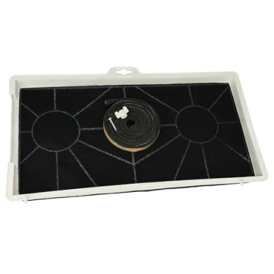 Image de vhbw Filtre à charbon actif compatible avec Neff D5675X0/03, D5675X0/02, D5675X0/01, D5655X1GB/01, D5655X1/01, D5655X0GB/02 hotte aspirante