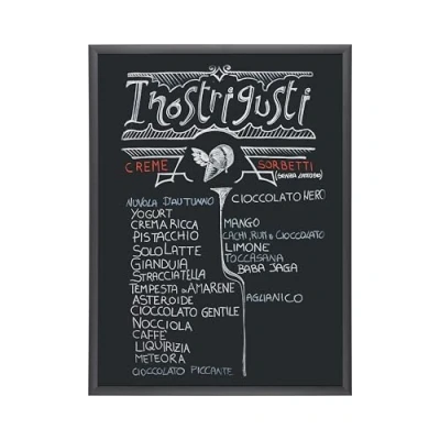 Image de Bi Office Tableau noir classique cadre 350 x 250 mm