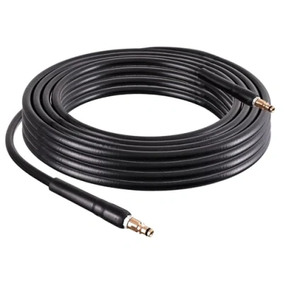Image de TECHKAR Tuyau d&#039;Extension pour Nettoyeur Haute Pression de Rechange 5 m 200 Bar Compatible avec Karcher la Série K Click Connect Rallonge