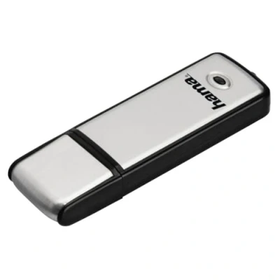 Image de Hama Clé USB 2.0 &quot;Fancy&quot;, 128 GB, 10MB/s, Noir/Argenté