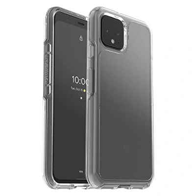 Image de Otterbox Symmetry Clear Coque pour Pixel 4, Antichoc, Anti Chute, Protection Fine, supporte 3 x Plus de Chutes Que la Norme Militaire, Transparent