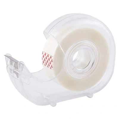 Image de D.RECT Ruban Adhésif Transparent Rouleaux Dévidoirs de Rouleau Adhesif D&#039;emballage Pour Colis et Boîtes Papier Collant 19 mm x 33 m