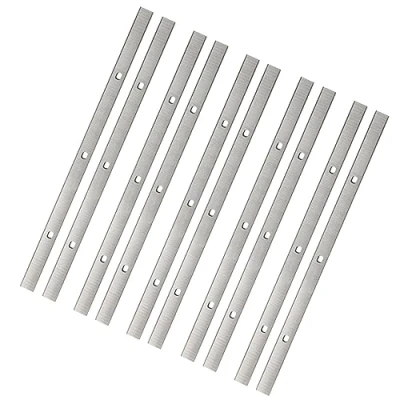 Image de PFRANK 10 pièces 332mm HSS Lames de Rabot 13 Pouces, for DH330 DH316, Ryobi AP1300, Delta 22 580 TP300