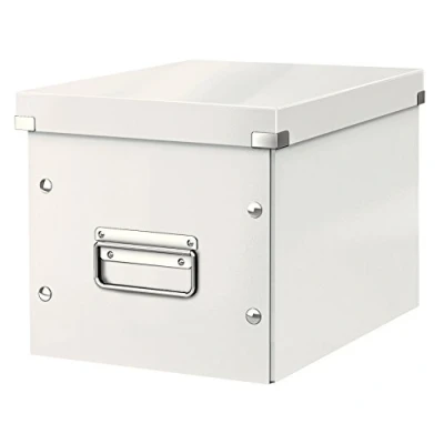 Image de Leitz Cube de Rangement, Taille Moyenne, Blanc, Click &amp; Store, 61090001
