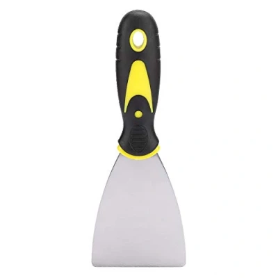 Image de Spatule pour imprimante 3D, Kit d&#039;outils d&#039;enlèvement 3D en acier inoxydable, pelle lit chaud avec poignée caoutchouc, accessoires